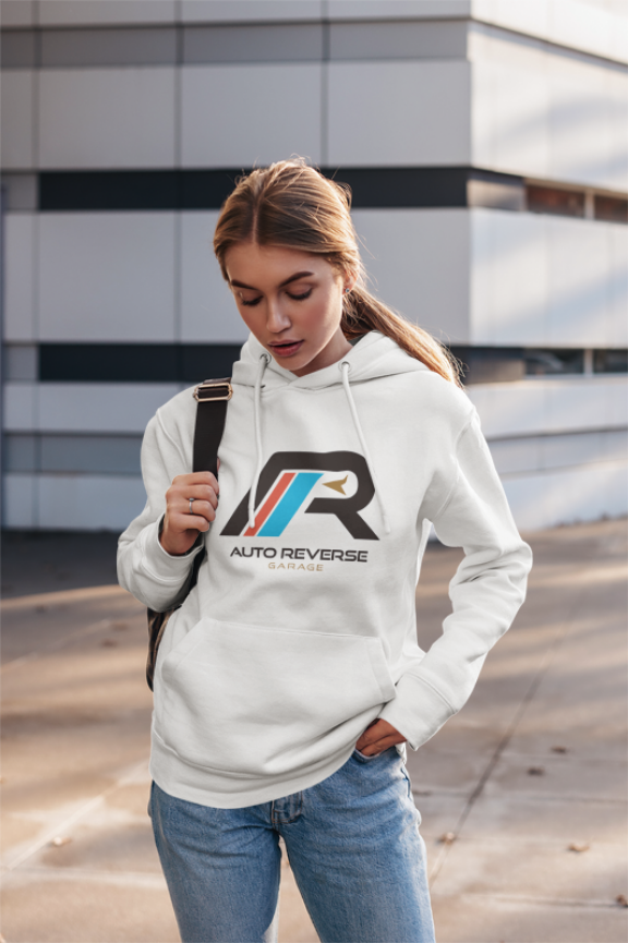 Auto Reverse Garage Hoodies - Solid Logo