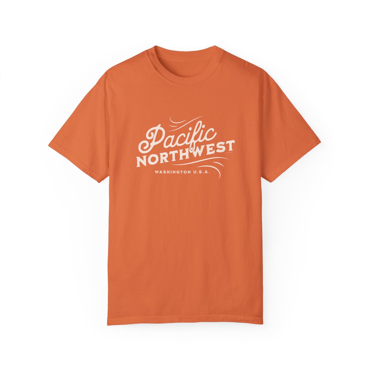 Pacific Northwest Vintage Style Tshirt, Retro Style Hiking Shirt, Nature Lover Gift, Mountain Vibe, Comfort Colors 1717