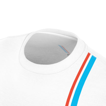 Auto Reverse Garage - Vintage racing stripe T-shirt