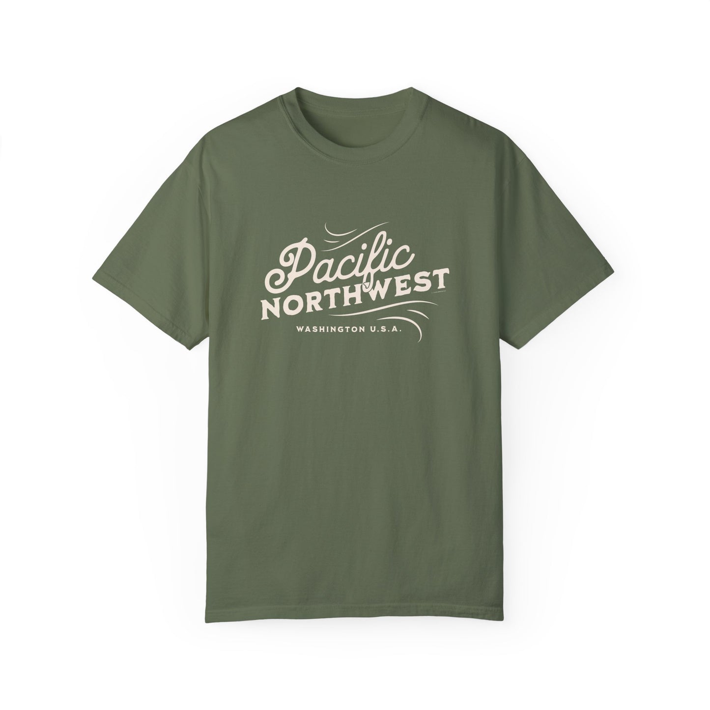 Pacific Northwest Vintage Style Tshirt, Retro Style Hiking Shirt, Nature Lover Gift, Mountain Vibe, Comfort Colors 1717
