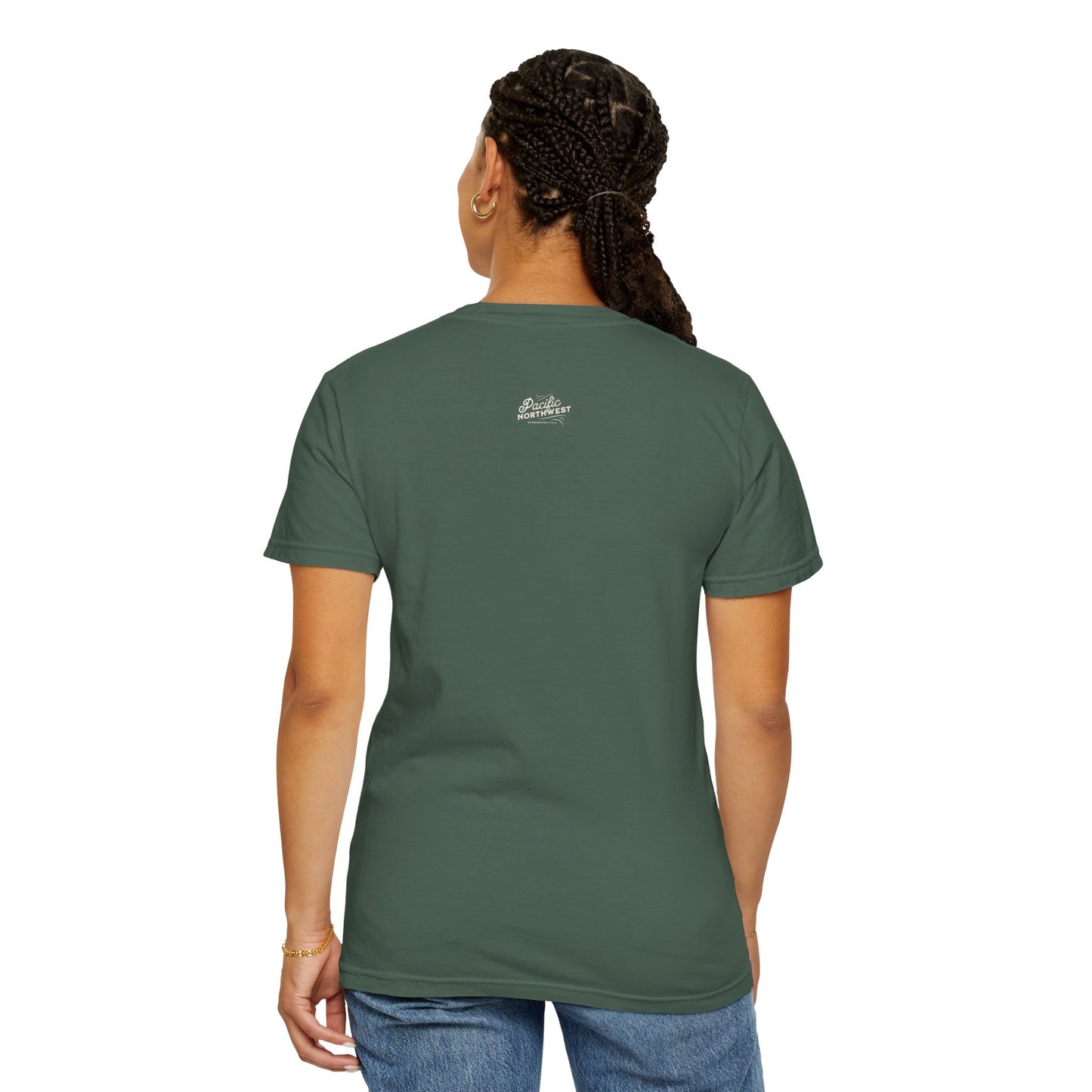 Pacific Northwest Vintage Style Tshirt, Retro Style Hiking Shirt, Nature Lover Gift, Mountain Vibe, Comfort Colors 1717