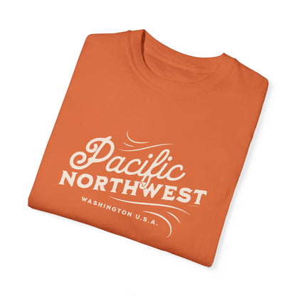 Pacific Northwest Vintage Style Tshirt, Retro Style Hiking Shirt, Nature Lover Gift, Mountain Vibe, Comfort Colors 1717