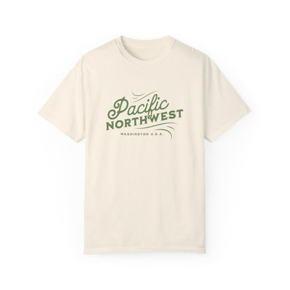 Pacific Northwest Vintage Style Tshirt, Retro Style Hiking Shirt, Nature Lover Gift, Mountain Vibe, Comfort Colors 1717